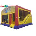 Princess Print Themed Inflatable Bounce Slide With Ball Pit Pool for sale