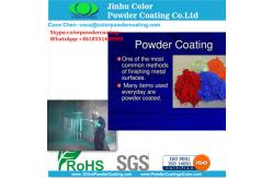China Epoxy Polyester White Powder Coating Electrostatic Spray Semi Gloss supplier