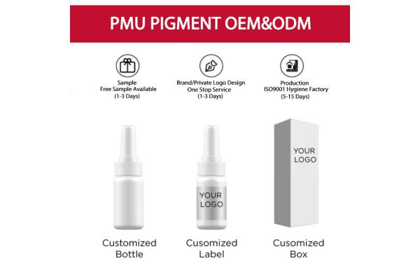 Non Toxic Organic Permanent Makeup Pigments Waterproof