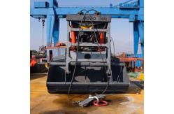 China 15 CBM Adjustable Mechanical Grab Bucket High Load Single Rope Wireless supplier