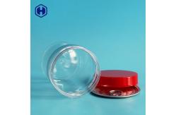 China Airtight 73mm 13OZ Clear Plastic Cans With Easy Open Ends supplier
