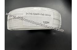 China RTD PT100 Extension Cable PTFE Insulated With Al Foil Shield And Drain Wire supplier