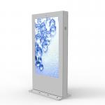 4K LCD Advertising Display Outdoor Digital Totem Floor Stand Waterproof for sale