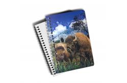 China Plastic 3d Effect Cover Notebook Animal Design 3d Lenticular Printing supplier