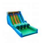 Aldult  Outdoor Rental Inflatable Large Water Slides With Bouncy for sale
