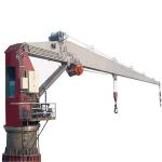 Marine Boom Jib Crane 40tons With Hydraulic Slewing For Ship 18m/Min for sale