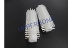 China DWG White Nylon Long Brush Roller For Cigarette Maker supplier