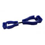 Durable Winter Glove Clips , POM Blue Glove Clip Holder For Electricians for sale