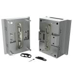 Durable 2D 3D Plastic Injection Mold Components Edge Gate for sale
