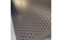 China Decorative 1mm Round Hole Perforated Metal Mesh Sheet Galvanized supplier