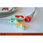 Bionet BM3, BM3VET Compatible 3 Lead Direct-Connect ECG Cable for sale