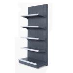 Metal Free Standing Pegboard Display Supermarket For Snacks for sale