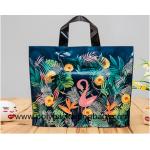 0.12mm Biodegradable Handle Plastic Bag For Shopping for sale