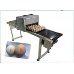 Drag Type Operation Egg Batch Printing Machine Continuous With 1 - 8 Lines Date for sale