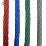 High Corrosion Resistance 6 Strand PP Combination Rope 16mm For Climbing Frame for sale