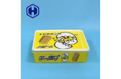 China Square 2600ml PP IML Plastic Containers Packaging Bpa Free supplier