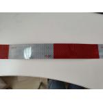 Metalised Self Adhesive Red And White Reflective Tape For Truck Car for sale