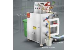 China Food Waste To Fertilizer Recycling Treatment Digester Compost Dewatering Machine Disposer Shredder supplier