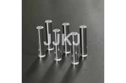 China Convex Cylindrical Synthetic Sapphire Rods 60/40 Optical Glass Rod supplier