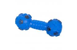 China Dotted Dumbbell Dog Chew Toys supplier