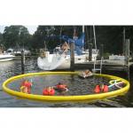 Customized Round Protective Inflatable Floating Boat Pool for sale