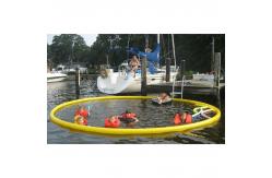 China Customized Round Protective Inflatable Floating Boat Pool supplier