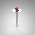 Stainless Steel Reusable Waterproof Food Thermometer Food Grade Materials for sale
