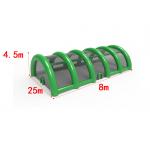 Green Outdoor Inflatable Tents Movable Air Structure For Event