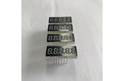 China Tn Monochrome 7 Segment LED Display 10mm Pixels Common Anode 8 Digital supplier