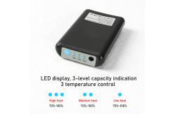 China Grey 4000mAh Battery Heated Stockings Three Temp. Gears Heated Compression Socks supplier