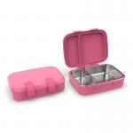 Hot And Cold Foods 800ml Metal Lunchbox Leak-Proof Metal Bento Lunch Box for sale
