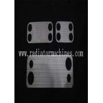 14 Mm Customized Vertical Stroke Heat Transfer Fins By Radiator Fin Machine