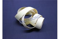 China Low Extensibility Kevlar Fabric Tape , Yellow 100% Kevlar Endless Suction Tape supplier