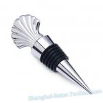 Elegant Silver Shell Wine Stopper For Stylish Preservation