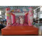 Custom Made Inflatable Small bouncer Pink inflatable rabbit Jump house on sale for sale