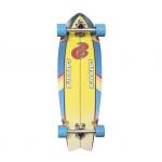 Layback Longboards South Swell Cruiser Complete Skateboard - 9.5 x 30 for sale