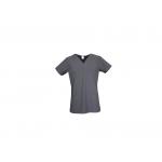150GSM Medical Uniform Dyed Polyester 93% Spandex 7% Short Sleeve Scrub Jacket for sale