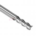 CNC Three Flute End Mill Flat End Mill Bit 3/8 10mm 1/32 1/8 for sale