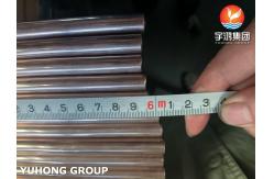 China ASTM B111 C70600 Copper Alloy Tube For Heat Exchanger Condensation Plant supplier