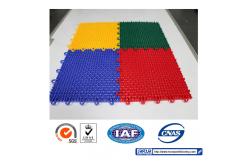China 97% Rebound Rate Indoor Sports Flooring Removable Plastic Multifunction supplier