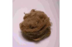 China Eco-Friendly 4080 Polyester Staple Fibres Brown Comfortable Polyester Short Fiber supplier