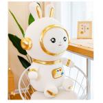 AZO Free Nontoxic Cuddly Space Rabbit Plush Toy