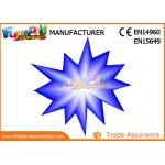 LED Flower And Star Inflatable Lighting Decoration For Party / Stage Decoration for sale