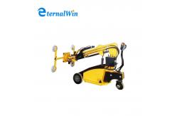 China Front Drive Rear Drive 400Kg Vacuum Glass Lifter With 360 Degree Rotation supplier