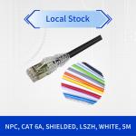Professional Cat6E SFTP Shielded Patch Cord - NPC6ASZDB High-Speed Ethernet Cable for Data Centers for sale