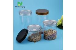 China 350ml 11oz PET Plastic Jar Child Resistant With Lid supplier