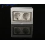 Waterproof Wall Switch Socket , Surface Mounted German Power Socket