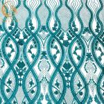 Special Pattern 3D Embroidery Lace Fabric Handmade For Fashion Dress for sale