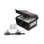 Aluminum Sensor Portable Ultrasonic Flow Meter 0.003m/S Sensitivity for sale