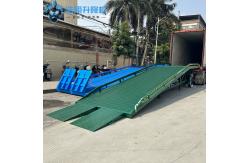 China 10T Movable Dock Ramp Portable Loading Ramp For Unloading Trucks supplier
